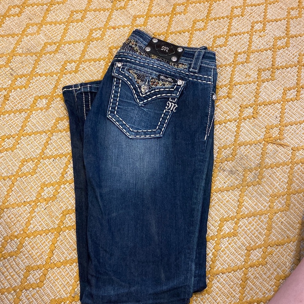 Missme dark skinny denim jeans, 29, great condition